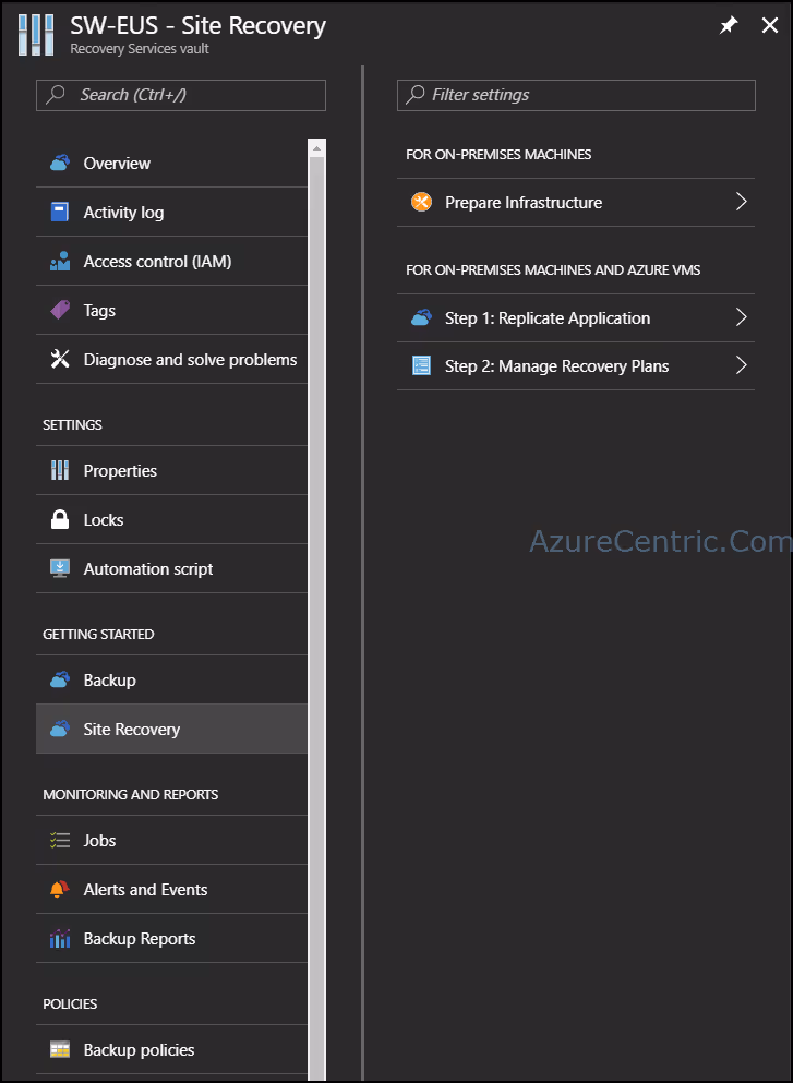 Disaster Recovery solution within Azure – Part 2