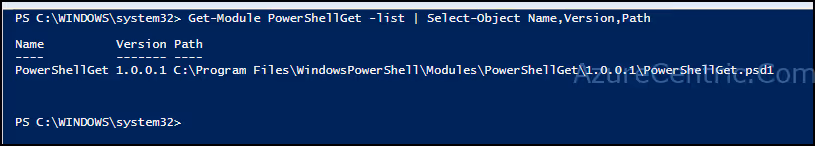 Azure Resource Manager PowerShell Module