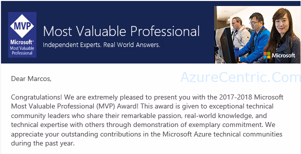 Azure MVP Award